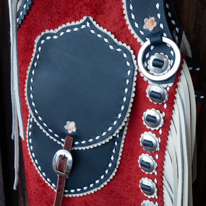 Gerry Gesell "RED-White-BLUE Stepthrough Chaps