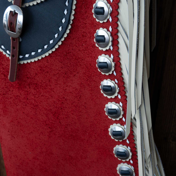 Gerry Gesell "RED-White-BLUE Stepthrough Chaps