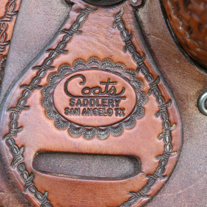 15.5" USED COATS BARREL SADDLE