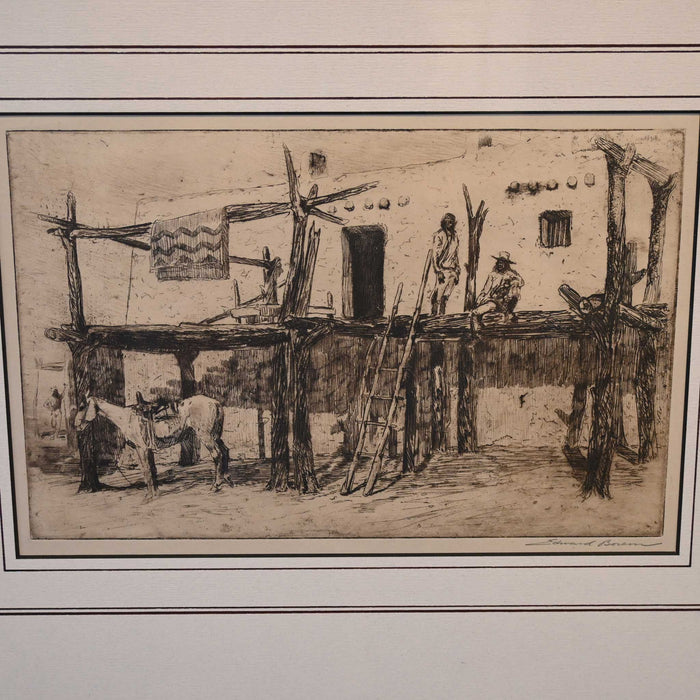 The Ramada Taos by Edward Borein Collectibles Edward Borein