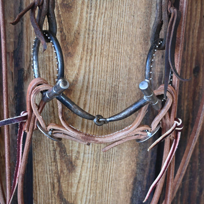 Tom Balding D-Ring Snaffle Bridle Rig w/Browband Headstall