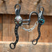 Paul Petska Solid Port Bit w/Turquoise Concho Tack - Bits Paul Petska