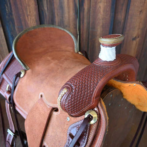 17" TESKEY'S RANCH ASSOCIATION SADDLE Saddles TESKEY'S SADDLERY LLC   