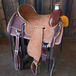 16.5" TESKEY'S RANCH ASSOCIATION SADDLE Saddles TESKEY'S SADDLERY LLC   