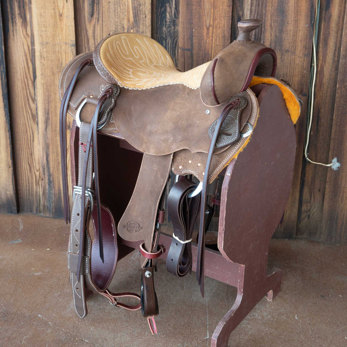 16.5" AUSTIN VALIMONT RANCH SADDLE Saddles - New Austin Valimont