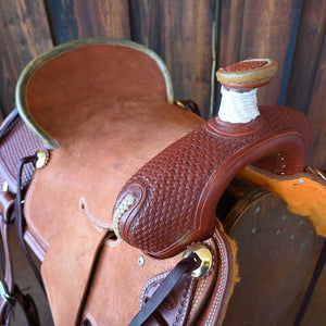 16.5" TESKEY'S RANCH ASSOCIATION SADDLE Saddles TESKEY'S SADDLERY LLC   