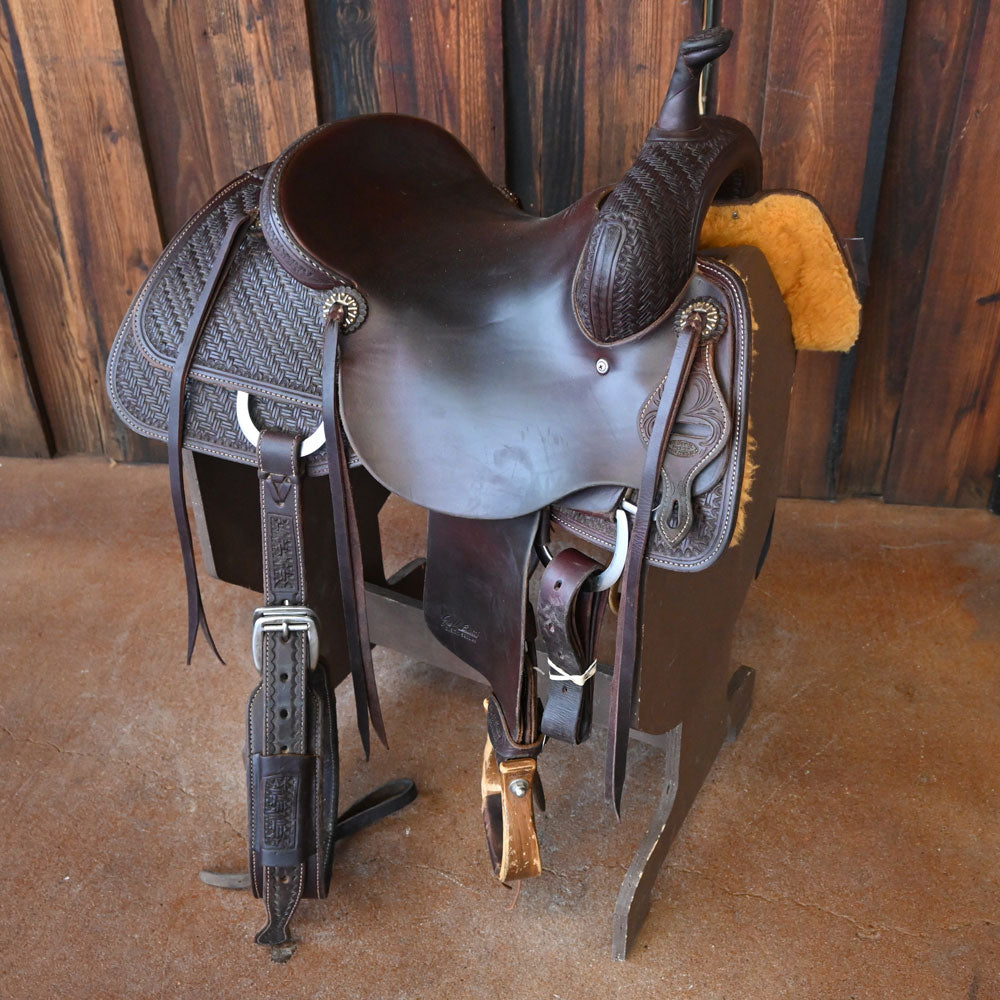 15" USED JEFF SMITH CUTTNG SADDLE