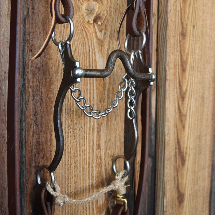 Tom Balding Solid Port Bridle Rig w/Single Ear Headstall Tack - Rigs Tom Balding