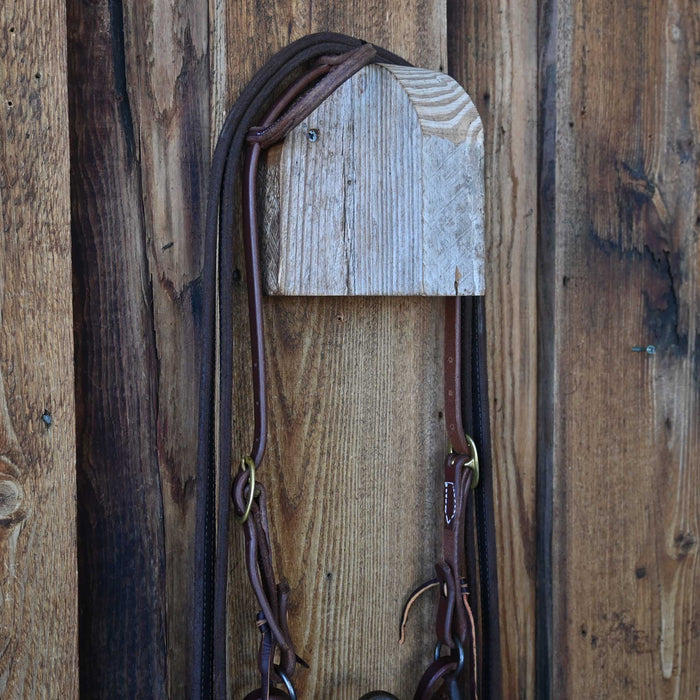 Daryl Davis Solid Port Bridle Rig w/Single Ear Headstall