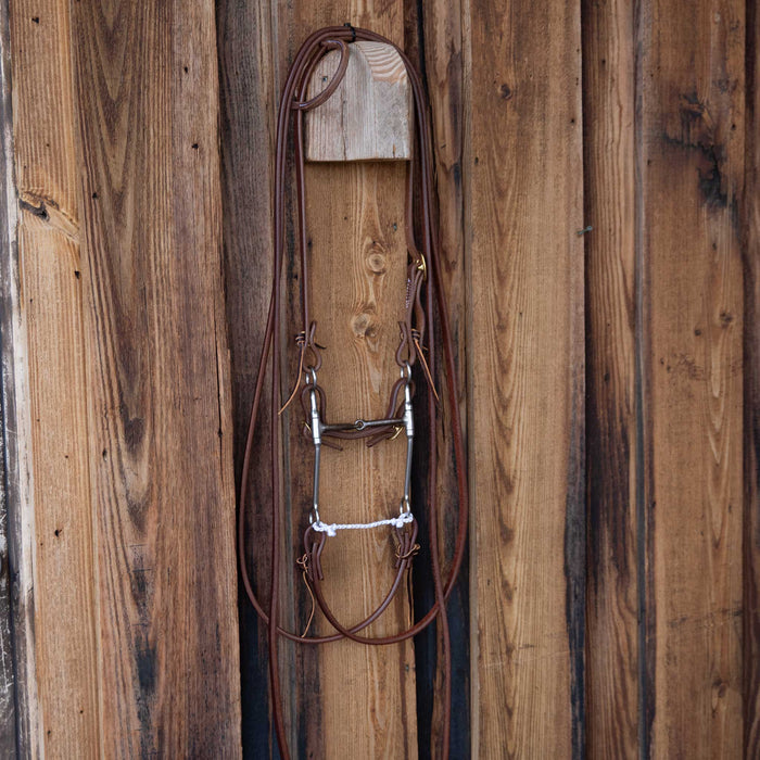 Bit Master Snaffle Bridle Rig w/All New Leather