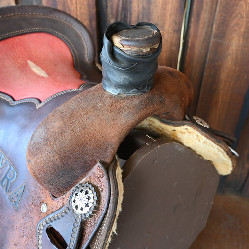 14.5" USED TESKEY'S ROPING SADDLE Saddles - Used Teskey's Saddlery