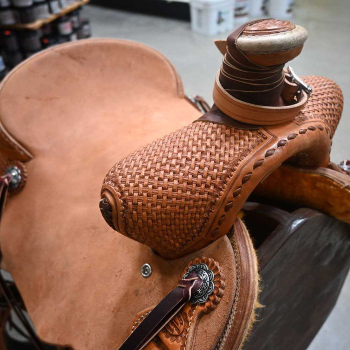 15" TESKEY'S RANCH SADDLE Saddles - New Teskey's Saddlery