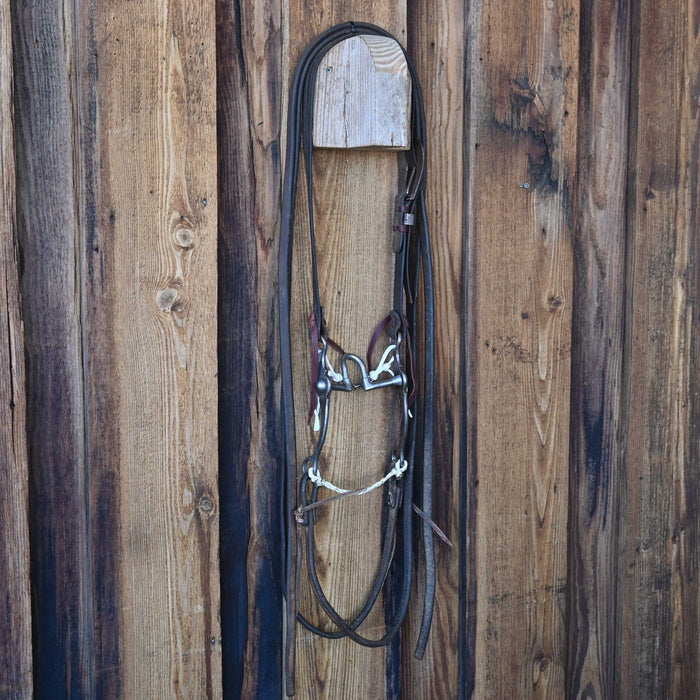 Josh Ownbey Correction Bridle Rig w/Split Ear Headstall