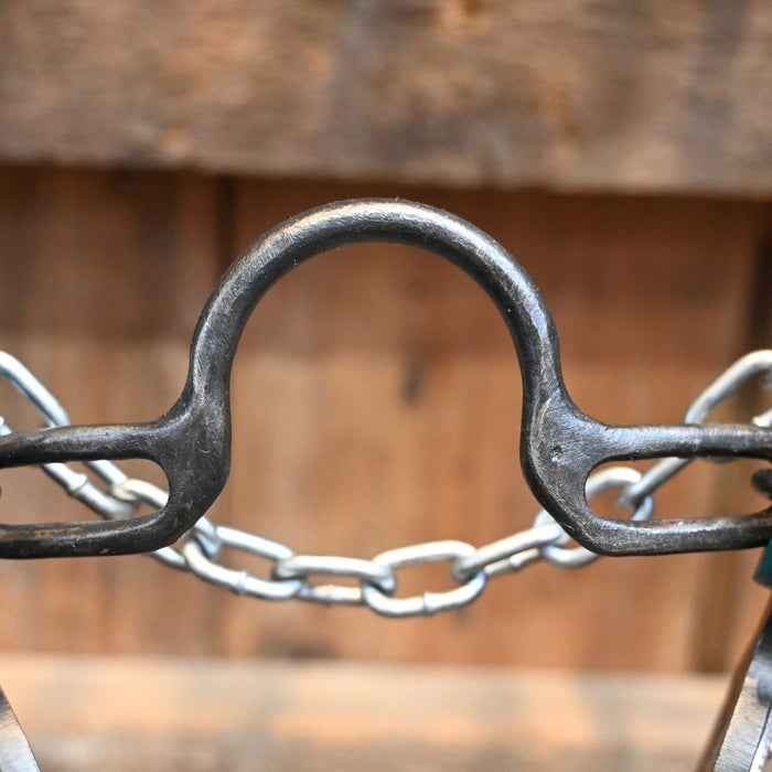 Paul Petska Solid Port Bit w/ Silver Floral Conchos