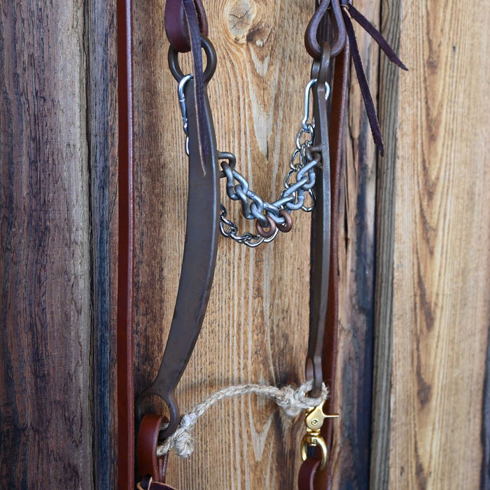 Gordy Alderson Chain Bridle Rig w/Single Ear Headstall Tack - Rigs Gordy Alderson