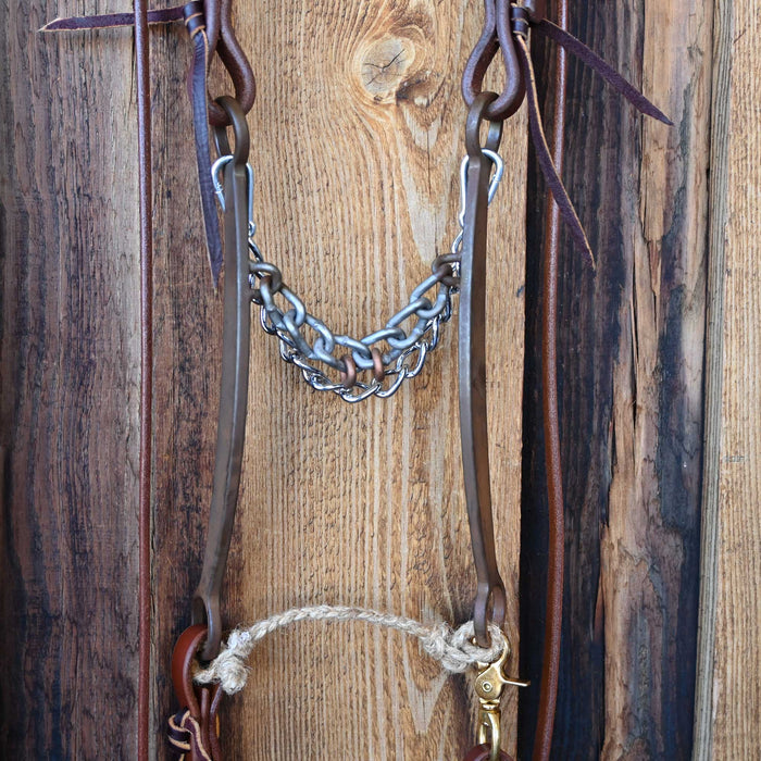 Gordy Alderson Chain Bridle Rig w/Single Ear Headstall Tack - Rigs Gordy Alderson