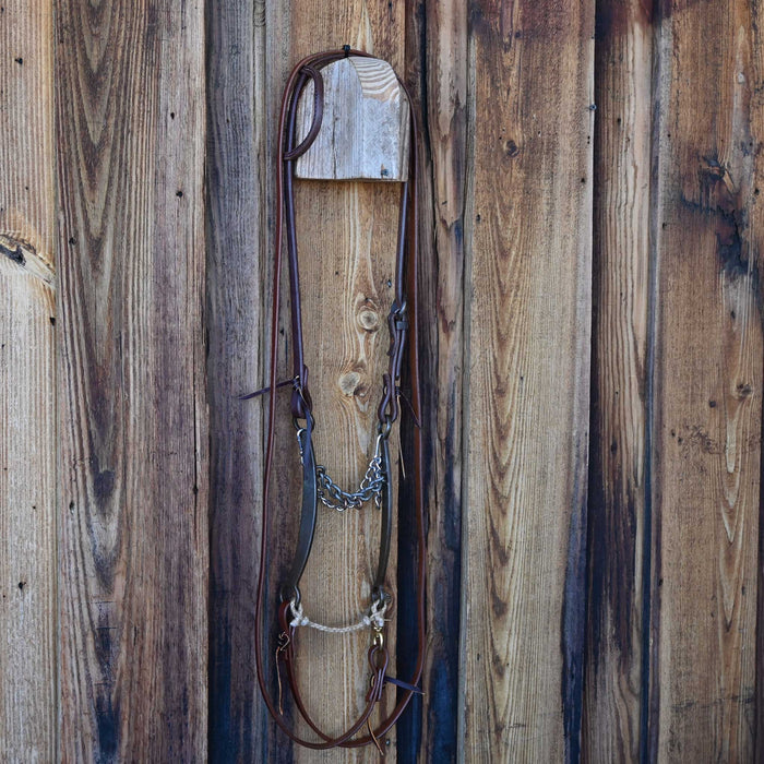 Gordy Alderson Chain Bridle Rig w/Single Ear Headstall Tack - Rigs Gordy Alderson