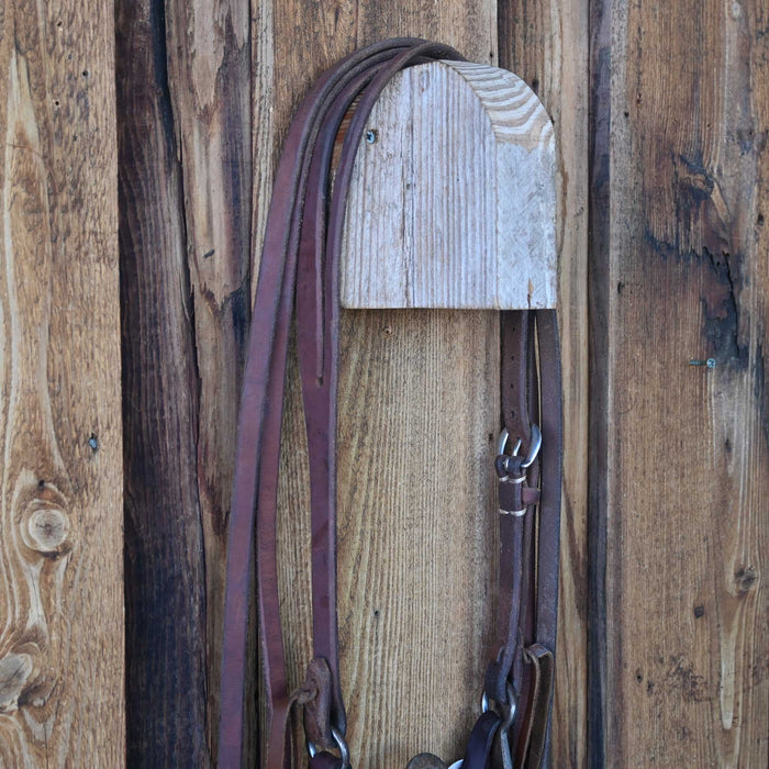 Kerry Kelley 10 12 V-Port Bridle Rig w/Split Ear Headstall