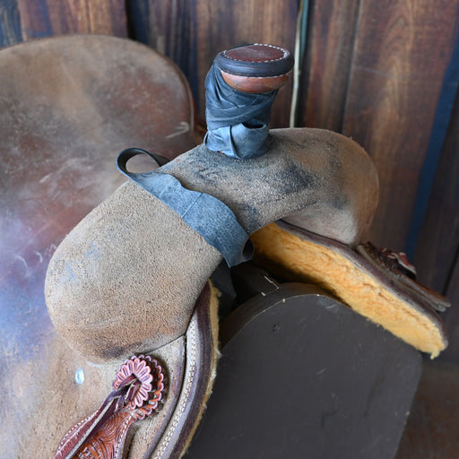 15.5" USED TESKEY'S PRO CUTTER RANCH CUTTER SADDLE Saddles - Used Teskey's Saddlery
