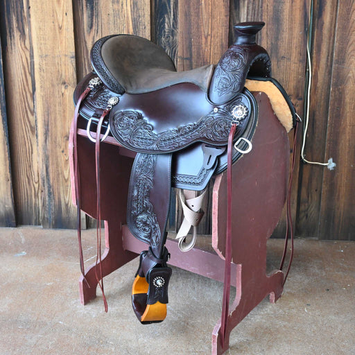 17" CIRCLE Y WALNUT GROVE FLEX2 TRAIL SADDLE Saddles - New Circle Y Saddlery