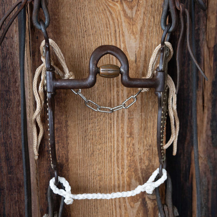 Professional's Choice Solid Port Bridle Rig w/Split Ear Headstall