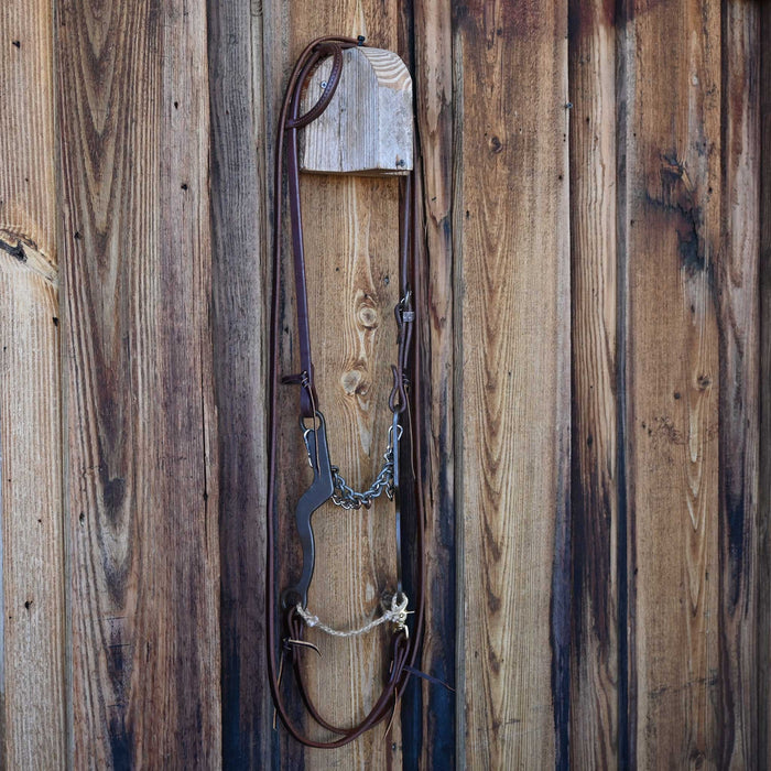 Gordy Alderson Chain Bridle Rig w/Single Ear Headstall Tack - Rigs Gordy Alderson