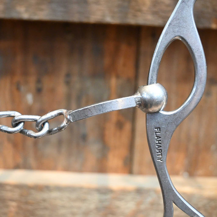 Flaharty Jewel Square Center Chain Gag Bit Tack - Bits Flaharty