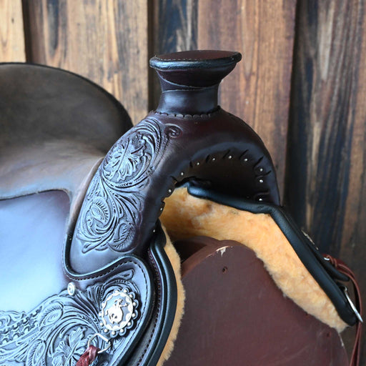 17" CIRCLE Y WALNUT GROVE FLEX2 TRAIL SADDLE Saddles - New Circle Y Saddlery