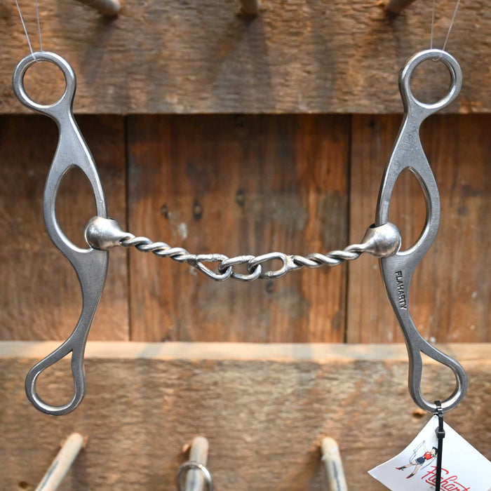 Flaharty Jewel Twisted wire Chain Break Gag Bit Tack - Bits Flaharty