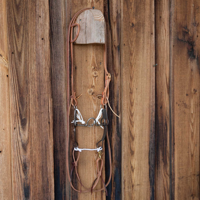 Slow Twist Solid Port Bridle Rig w/All New Leather