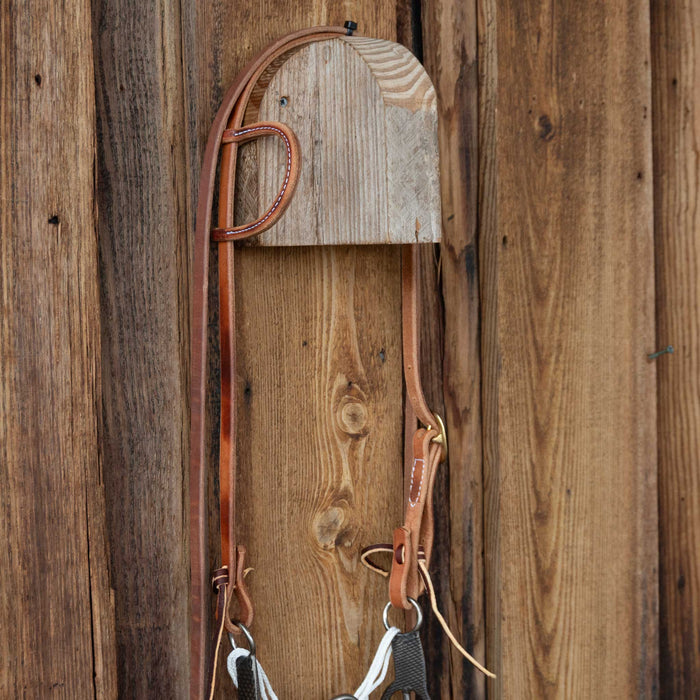 Slow Twist Solid Port Bridle Rig w/All New Leather
