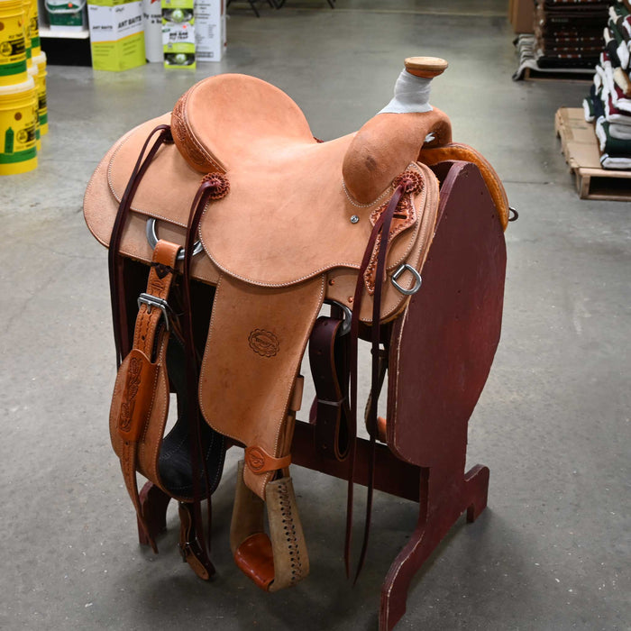 13.5" TESKEY'S TEAM ROPING SADDLE