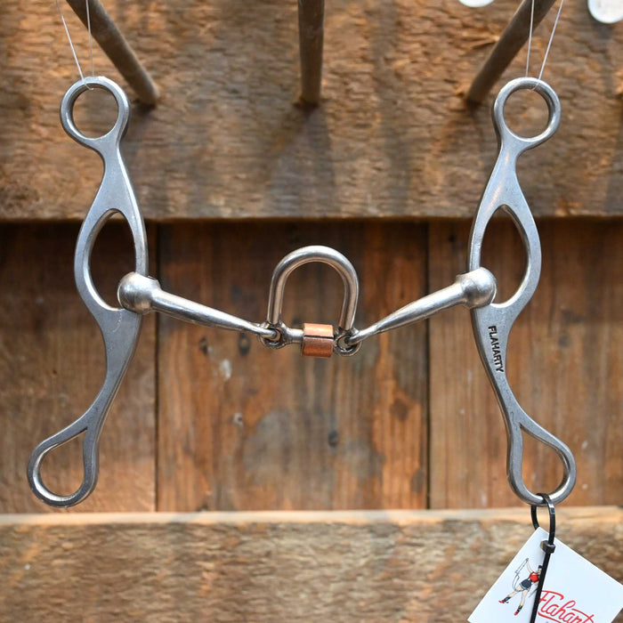 Flaharty Jewel Loose Port Gag Bit Tack - Bits Flaharty