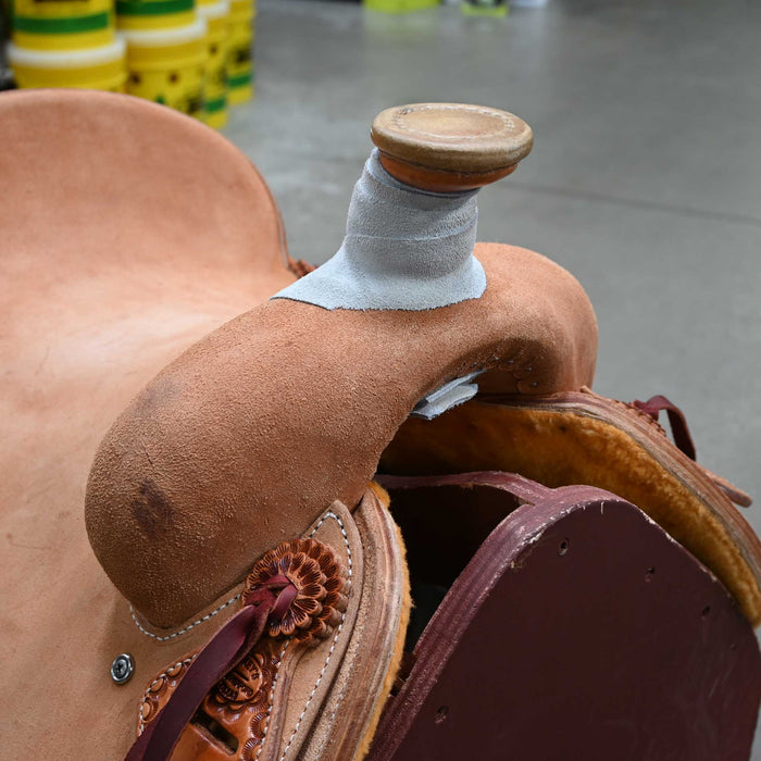 13.5" TESKEY'S TEAM ROPING SADDLE