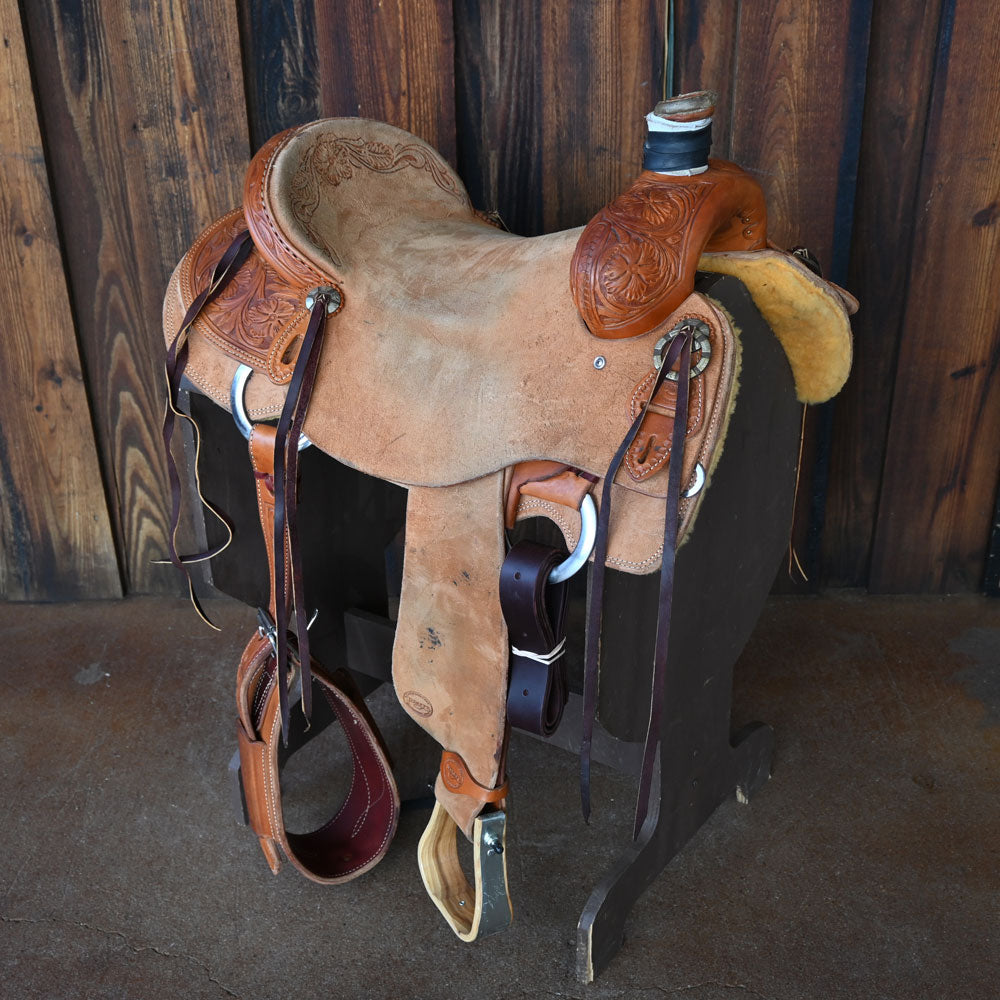 17" USED TESKEY'S RANCH SADDLE