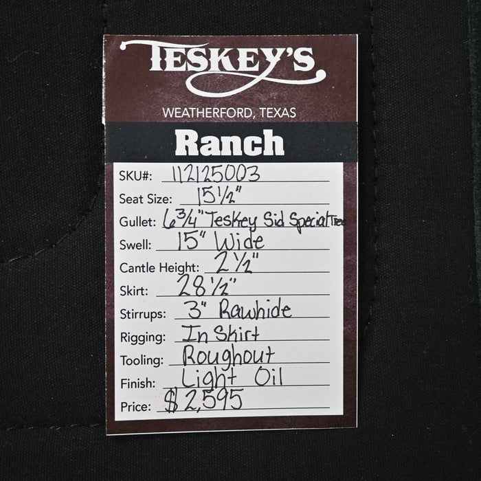 15.5" TESKEY'S RANCH SADDLE