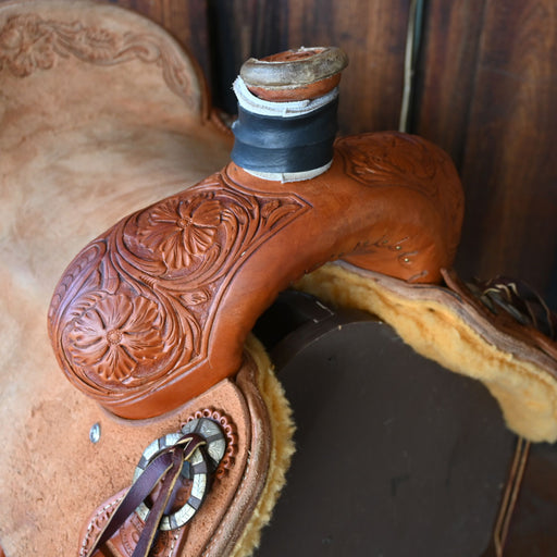 17" USED TESKEY'S RANCH SADDLE Saddles - Used Teskey's Saddlery