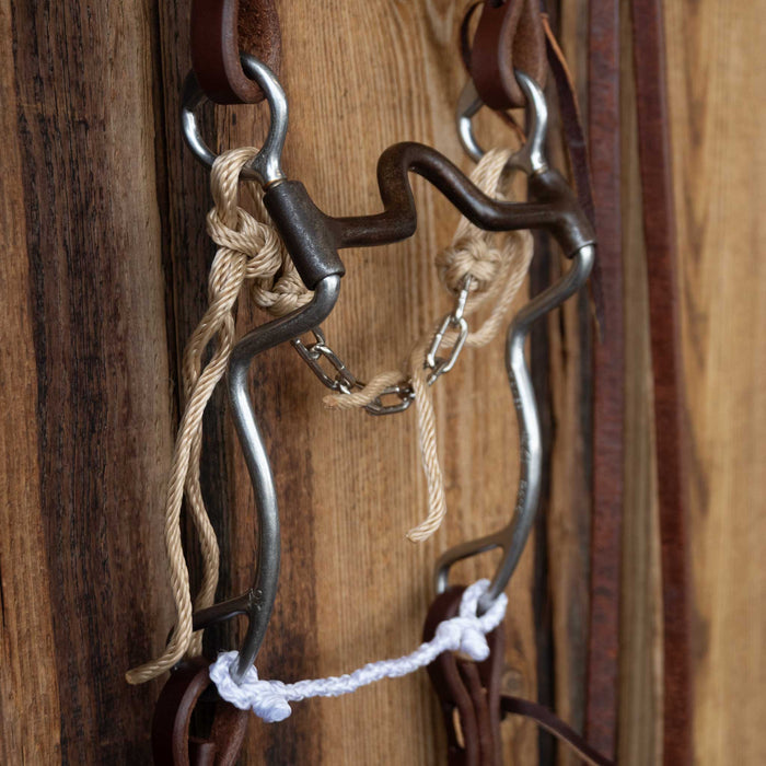 Les Vogt Solid Port Bridle Rig w/All New Leather