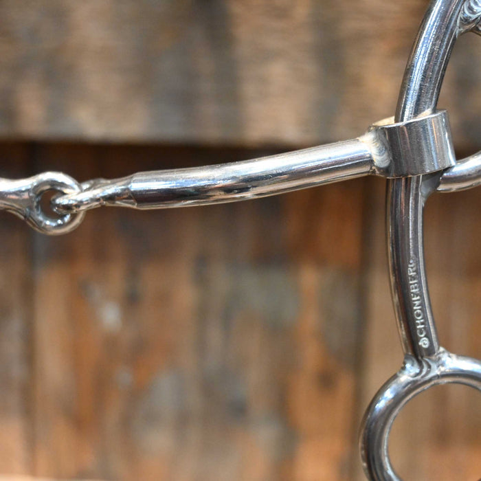 Schoneberg Cam 4" Smooth Snaffle Bit