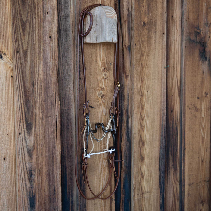 Tristan Mahoney Broken Hinge Port Bridle Rig w/All New Leather Tack - Rigs Tristan Mahoney