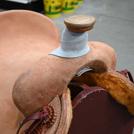14" TESKEY'S TEAM ROPING SADDLE Saddles - New Teskey's Saddlery