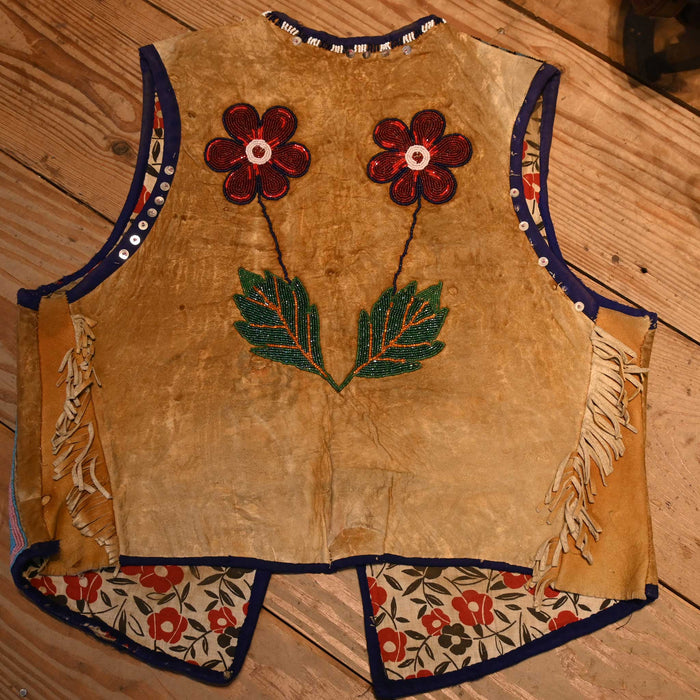 Plateau Beaded Vest Circa early 1900's