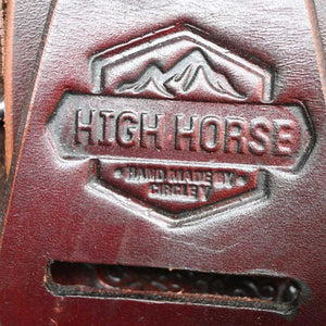 17" USED HIGH HORSE TRAIL SADDLE