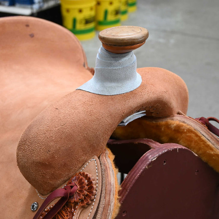 14.5" TESKEY'S TEAM ROPING SADDLE