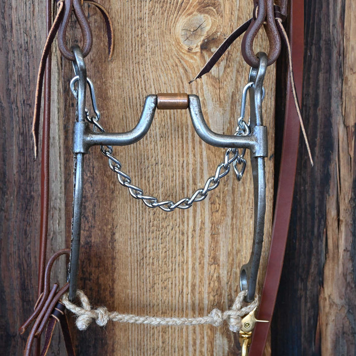 Josh Ownbey Hinge Port Bridle Rig w/Single Ear Headstall Tack - Rigs Josh Ownbey Cowboy Line