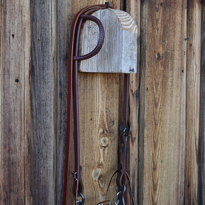 Josh Ownbey Hinge Port Bridle Rig w/Single Ear Headstall Tack - Rigs Josh Ownbey Cowboy Line