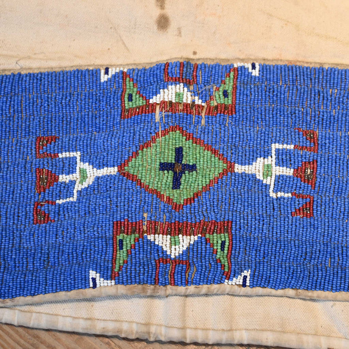 Vintage Cheyenne Sioux Beaded Saddle Blanket Collectibles MISC