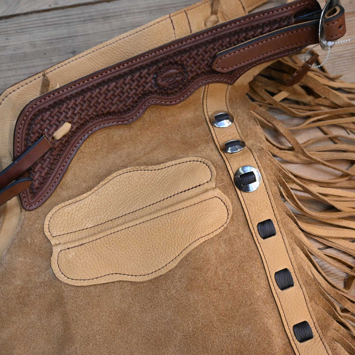 Teskey's Medium SanTan Roughout Versatility Chaps