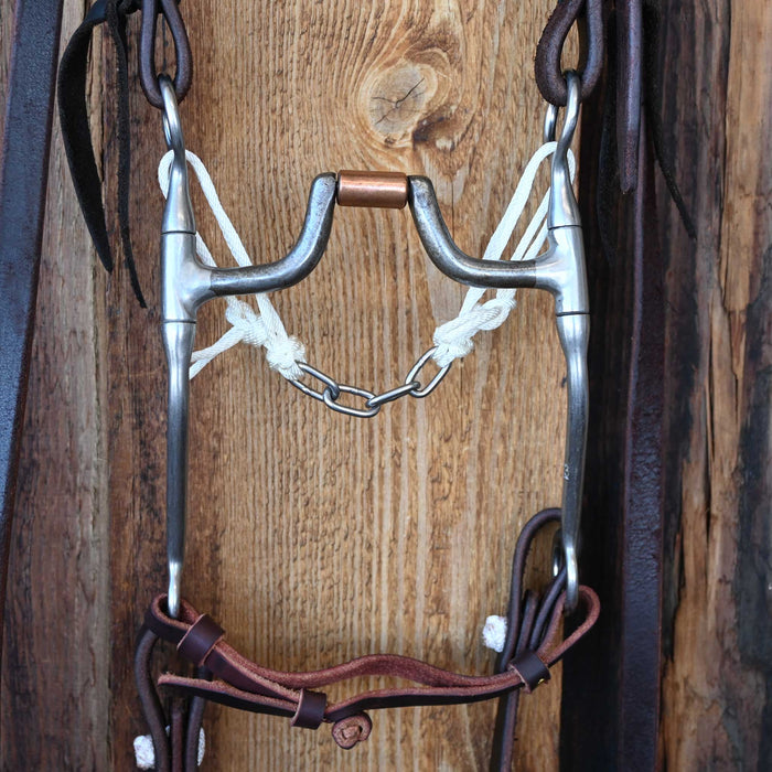 Josh Ownbey Hinge Port Bridle Rig w/Split Ear Headstall Tack - Rigs Josh Ownbey