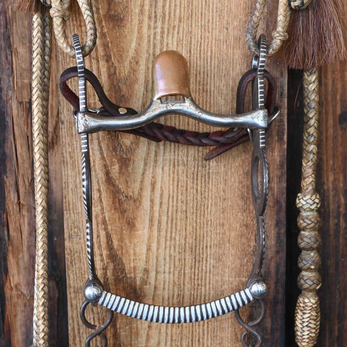 A. Garcia Hooded Port Bridle Rig w/Single Ear Headstall